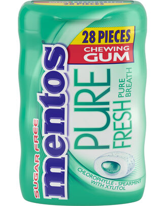 MENTOS PURE SPEARMINT - 6pcs