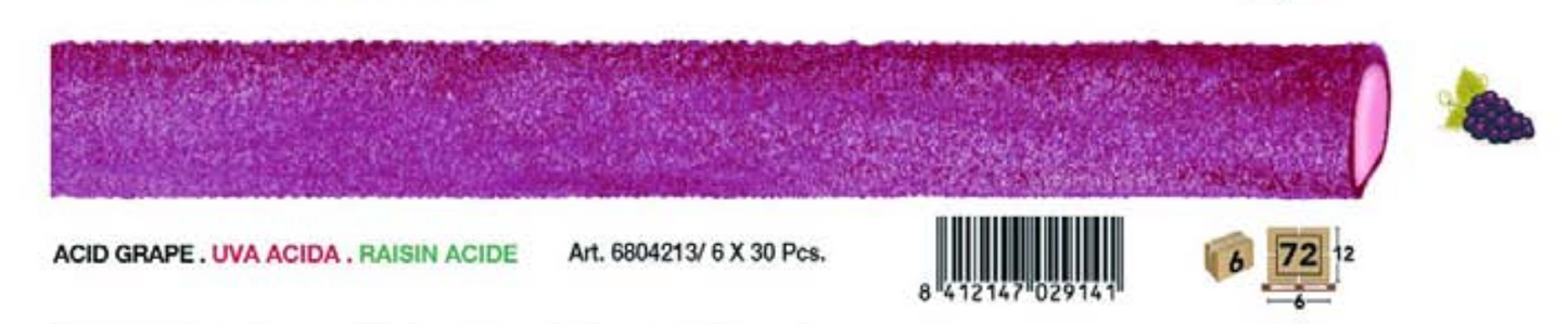 Yolloh Jumbo raisin acide - 30