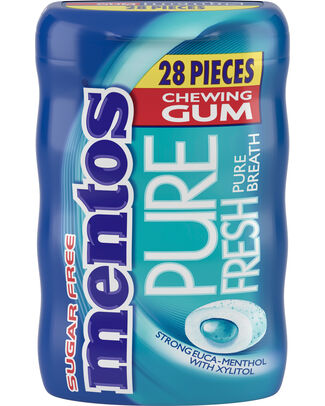 MENTOS PURE PEPPERMINT - 6pcs