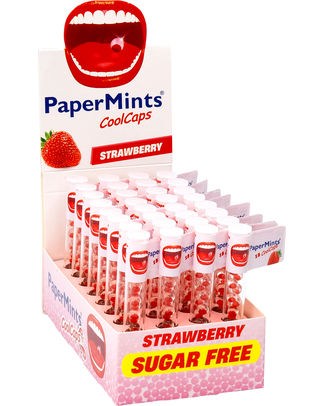 Papermint Cool Caps Fraise - 32pcs