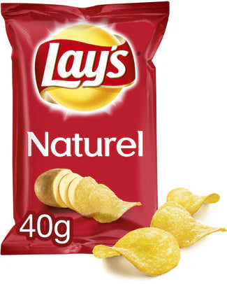 Lay's Naturel 40gr - 20pcs