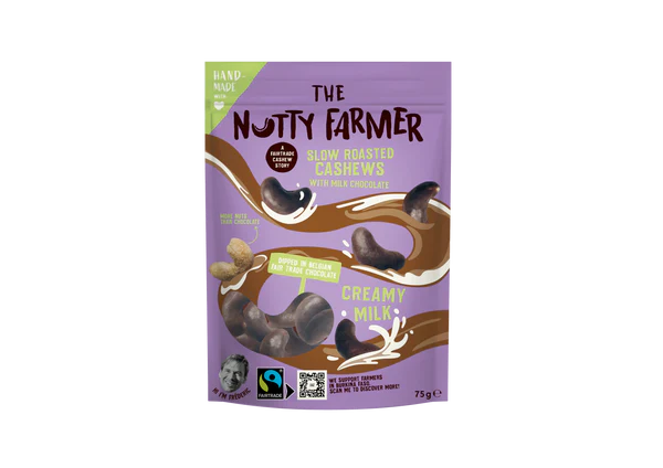 Nutty Farmer Creamy Milk 75gr - 9pcs