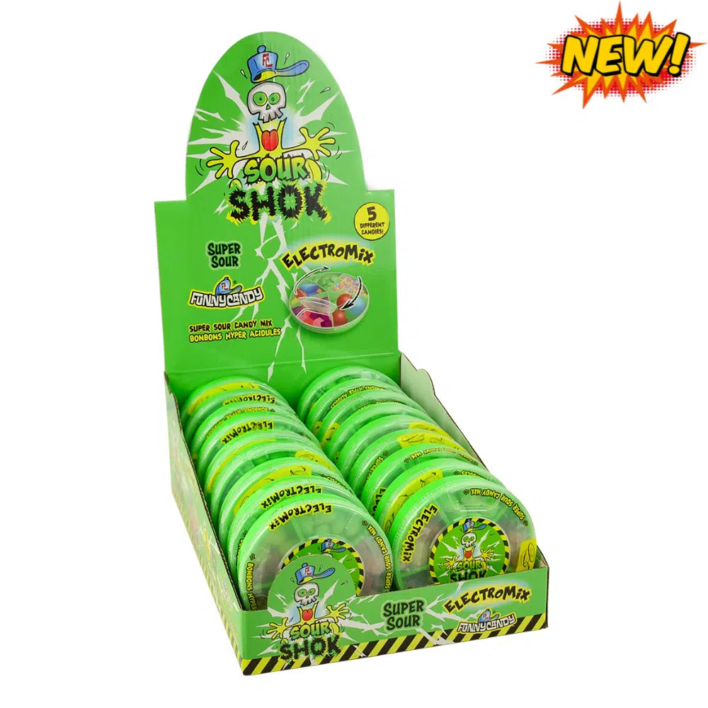 SOUR SHOK ELEKTRO MIX - 18PCS