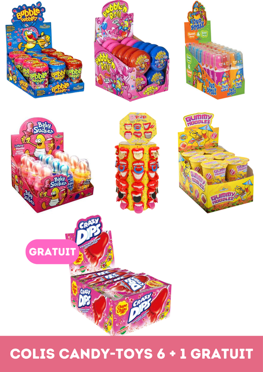 Colis Candy-toy's 6+1 gratuit
