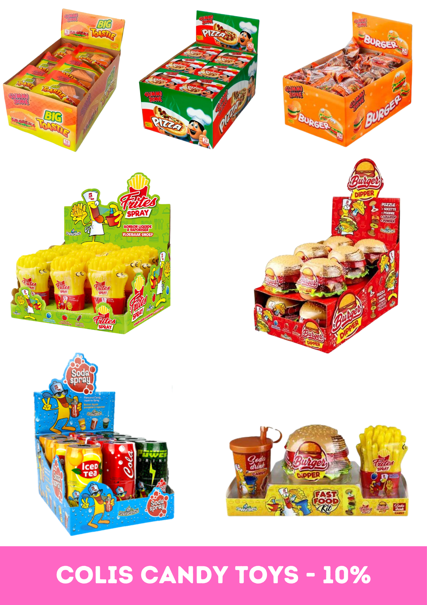 Colis Candy-toy's -10%