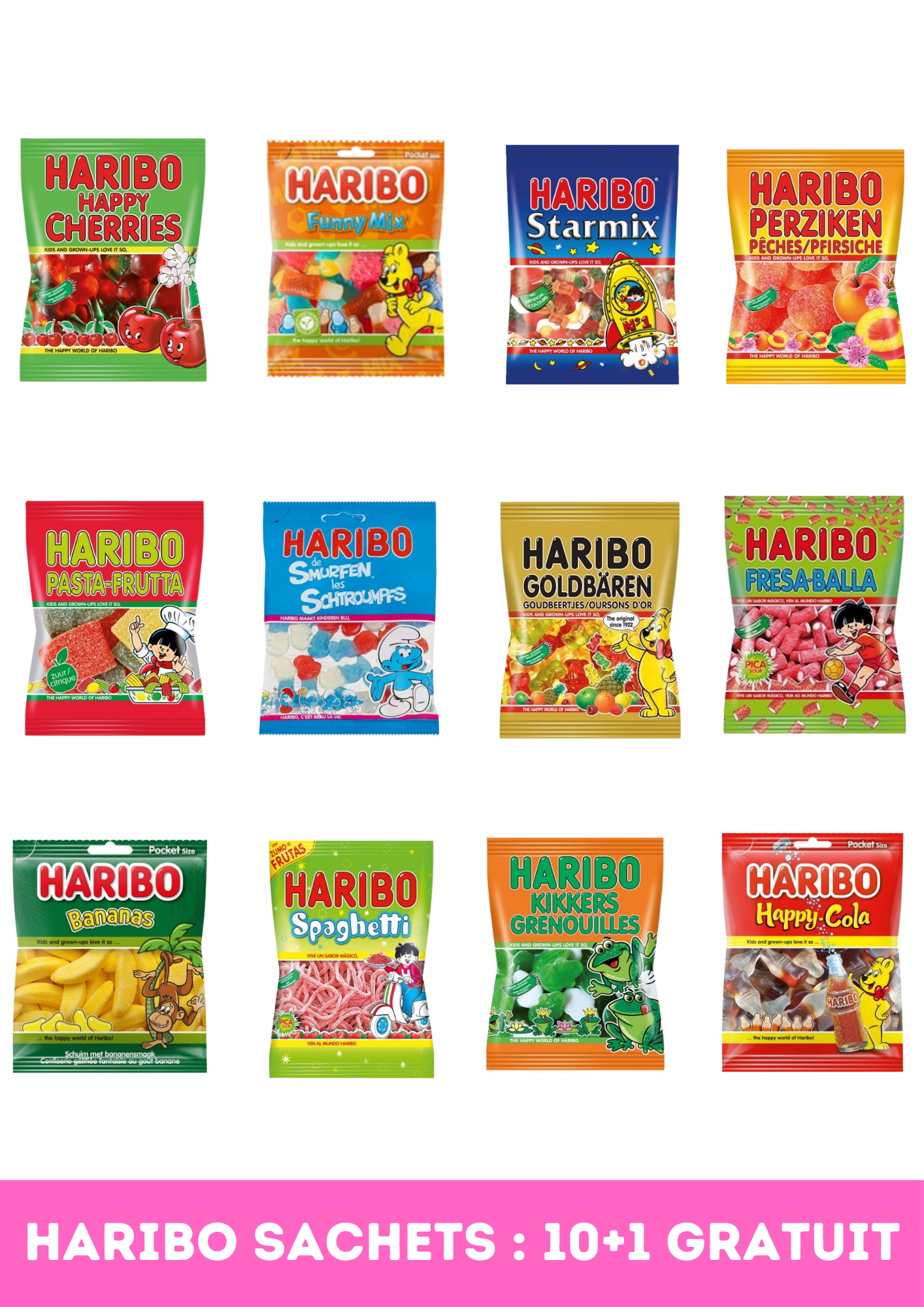 Promo Haribo 10+1