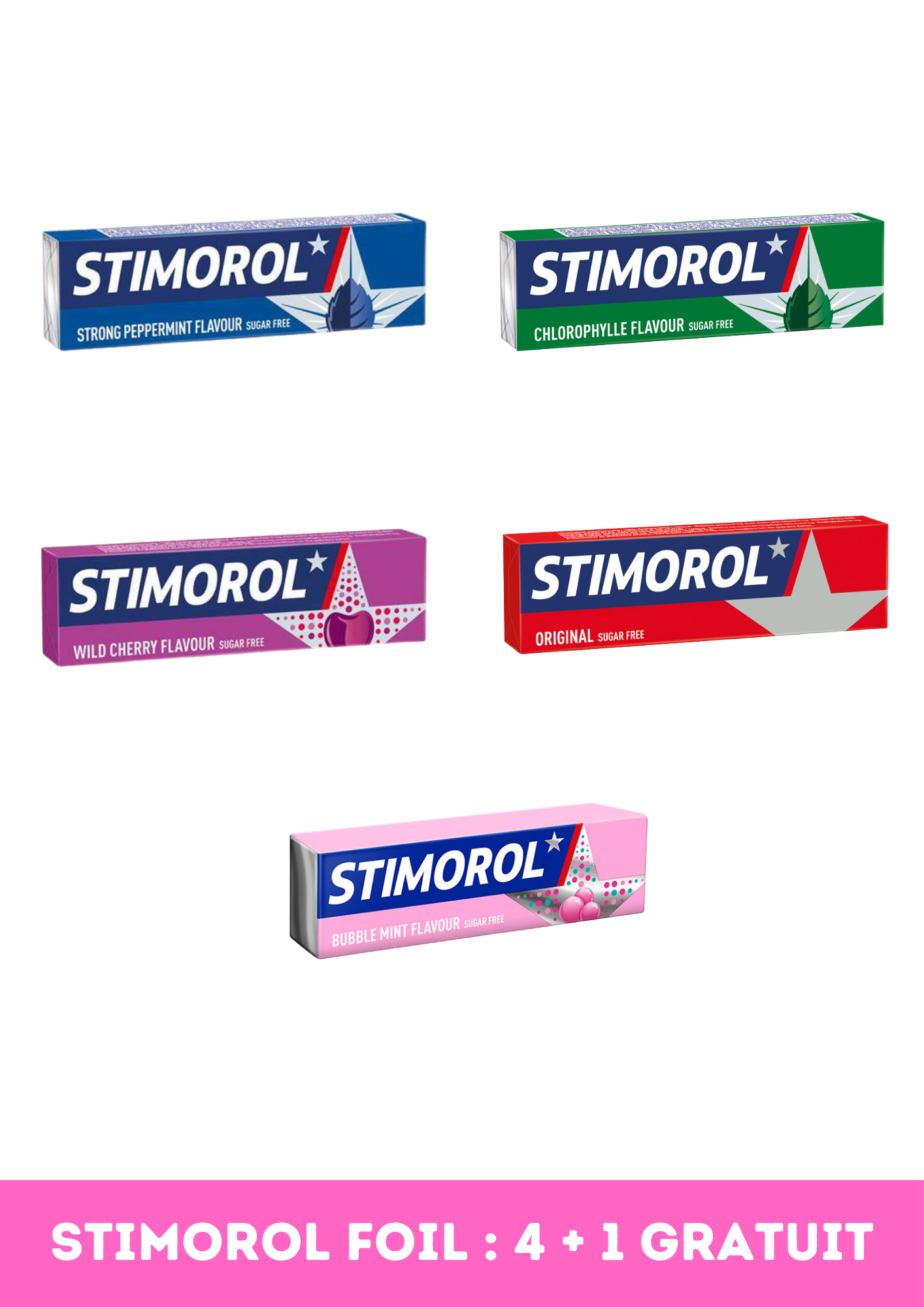 Promo Stimorol Foil 4+1