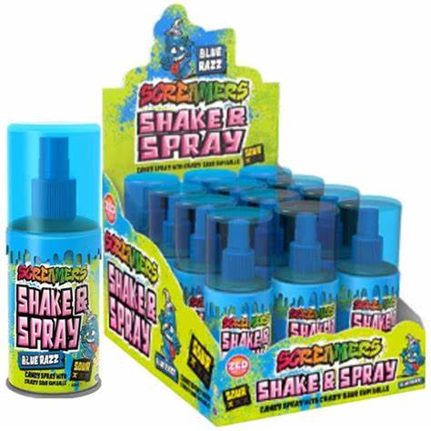 Screamers Shake & Spray Blue - 12