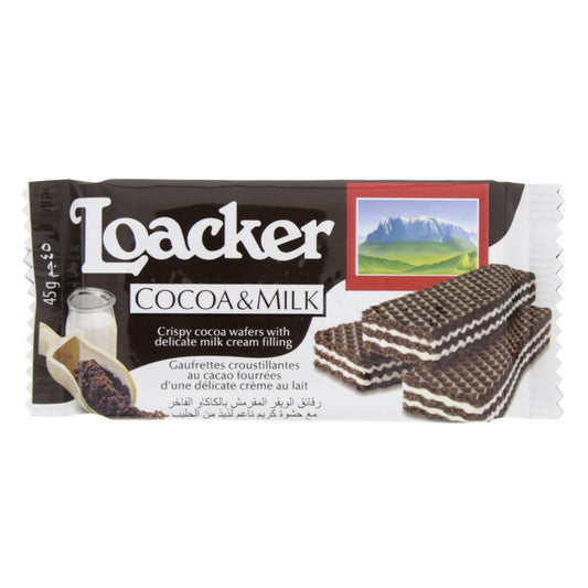 Loacker Cocoa Milk 45gr - 25