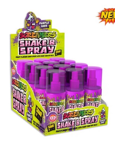 Screamers Shake & Spray Purple - 12