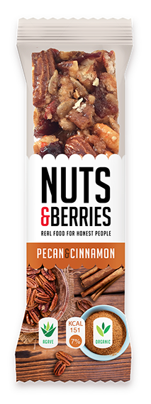 Nuts and Berries Pecan Cinnamon - 15pcs
