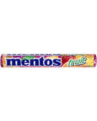 MENTOS FRUIT SINGLE 38GR - 40
