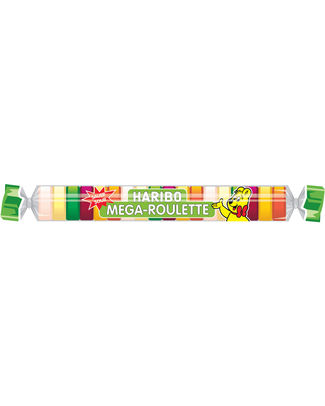 HARIBO MEGA ROULETTE FRUITS FIZZ 45GR - 40