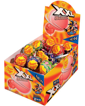 CHUPA CHUPS XXL BUBBLEGUM LOLLY - 25
