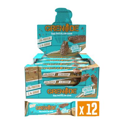 Grenade Salted Caramel 60g - 12