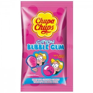 Chupa Chups Cotton Bubble Gum - 12