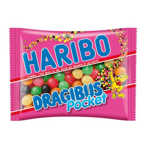 HARIBO DRAGIBUS POCKET 80GR - 18